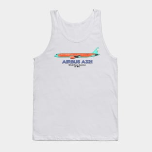 Airbus A321 - Wind Rose Aviation Tank Top